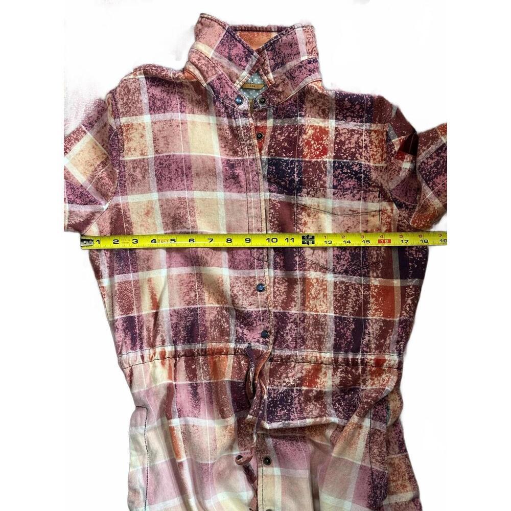 Vintage Upcycled Plaid Shirt Dress โ One of a Kind by Gatto ReLoved - Picture 12 of 14